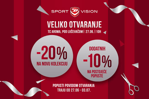 SPORT VISION – od sada i na ŽABLJAKU