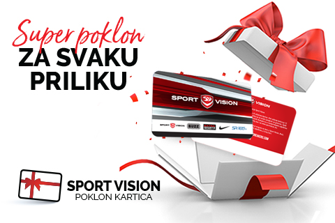 POKLON ZA SVAKU PRILIKU – SPORT VISION GIFT CARD