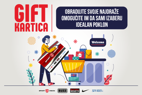 NOVO U SPORT VISIONU: GIFT KARTICA