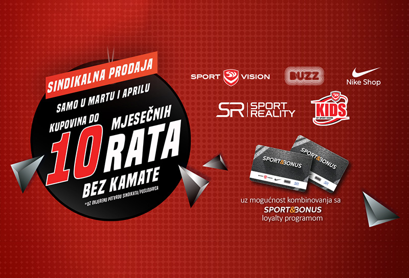 SAMO U MARTU I APRILU – KUPOVINA NA 10 MJESEČNIH RATA!