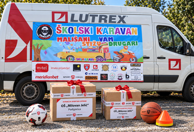 Sport Vision donirao sportsku opremu OŠ „Milovan Jelić“