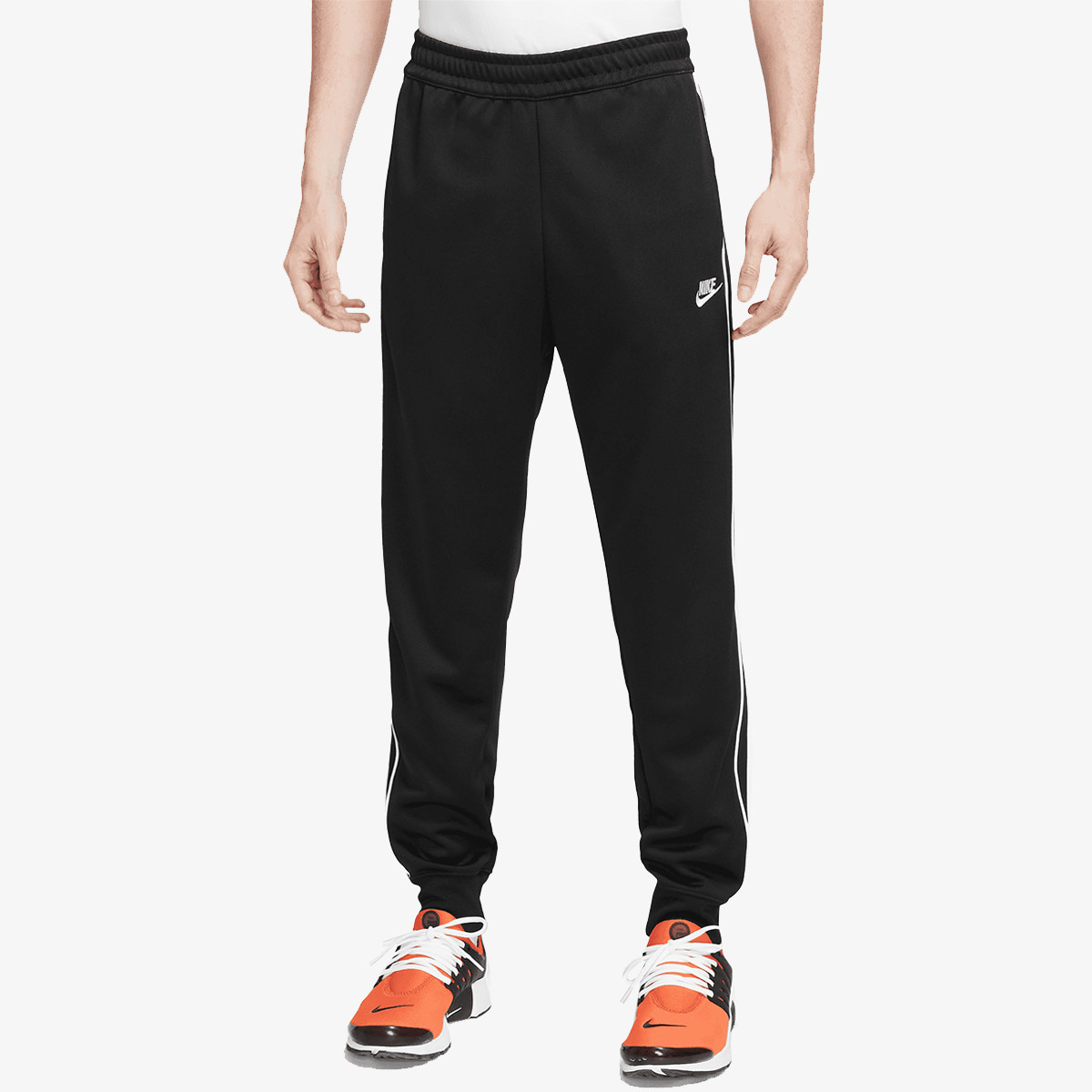 nike repeat tape poly pant grey