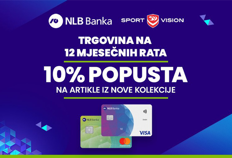 TRGOVINA NA POGODNOSTI NLB KARTICE!