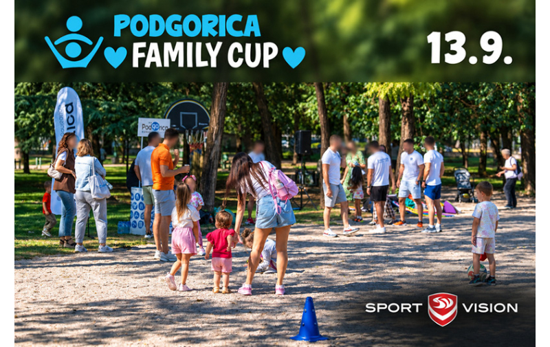 Sport Vision podržao Podgorica Family Cup