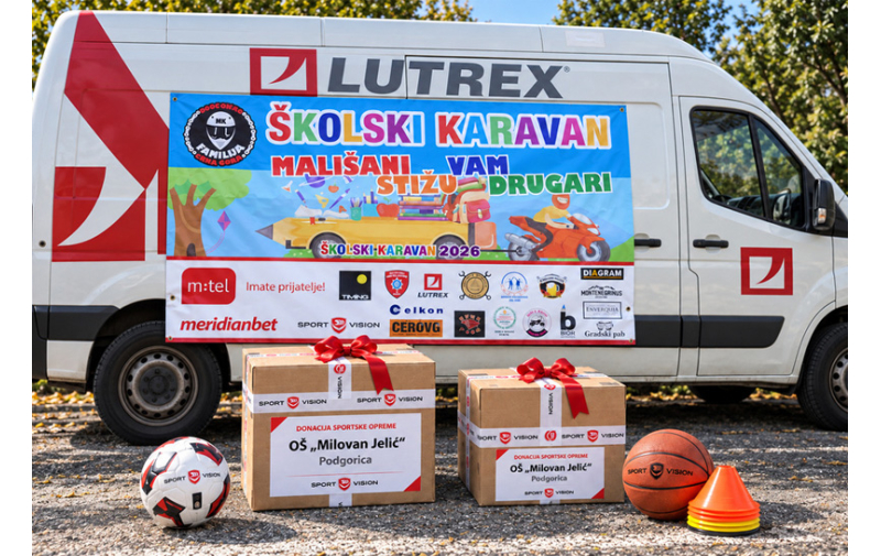 Sport Vision donirao sportsku opremu OŠ „Milovan Jelić“