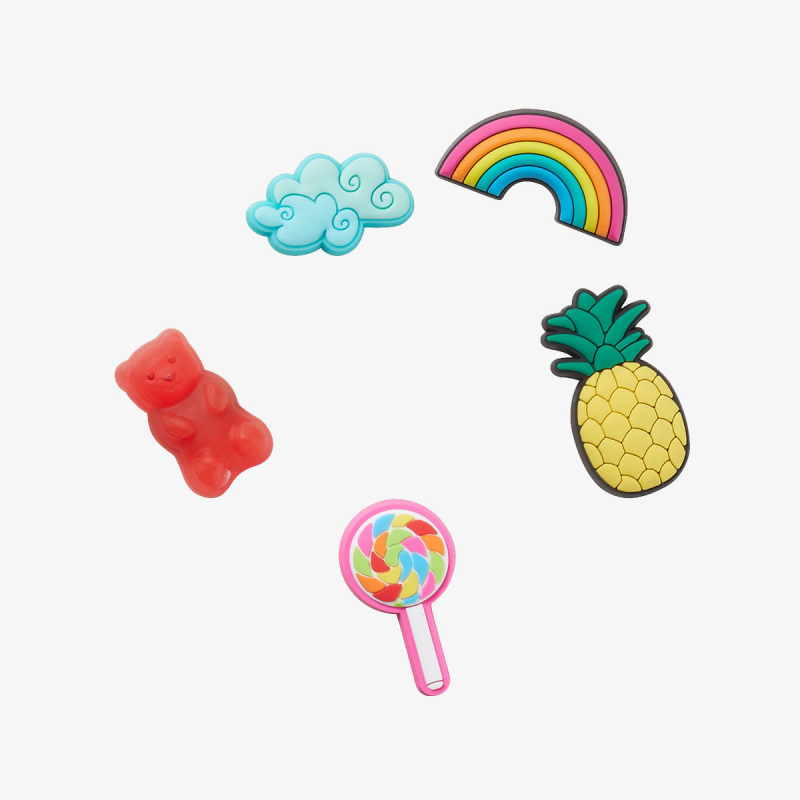 Crocs CROCS JIBBITZ NEW/HAPPY CANDY 5 PACK 