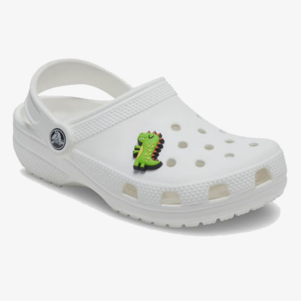 Crocs CROCS JIBBITZ / GREEN DINO 