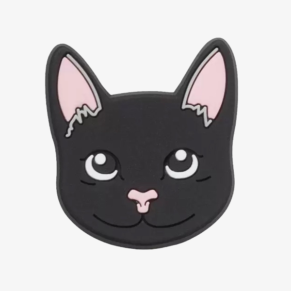 Crocs CROCS JIBBITZ / BLACK CAT 