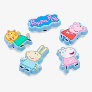 CROCS JIBBITZ NEW/PEPPA PIG 5 PACK 