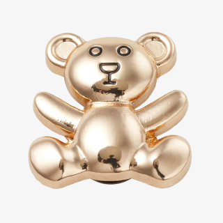 Crocs Gold Teddy Bear 