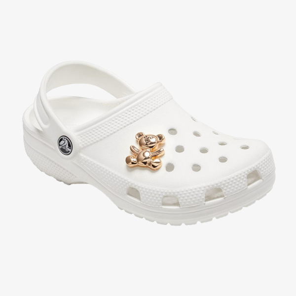 Crocs Gold Teddy Bear 