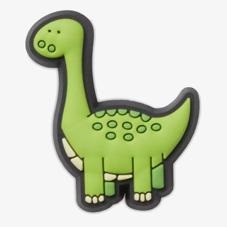Crocs CROCS JIBBITZ / BOYS RULE GREEN DINO 