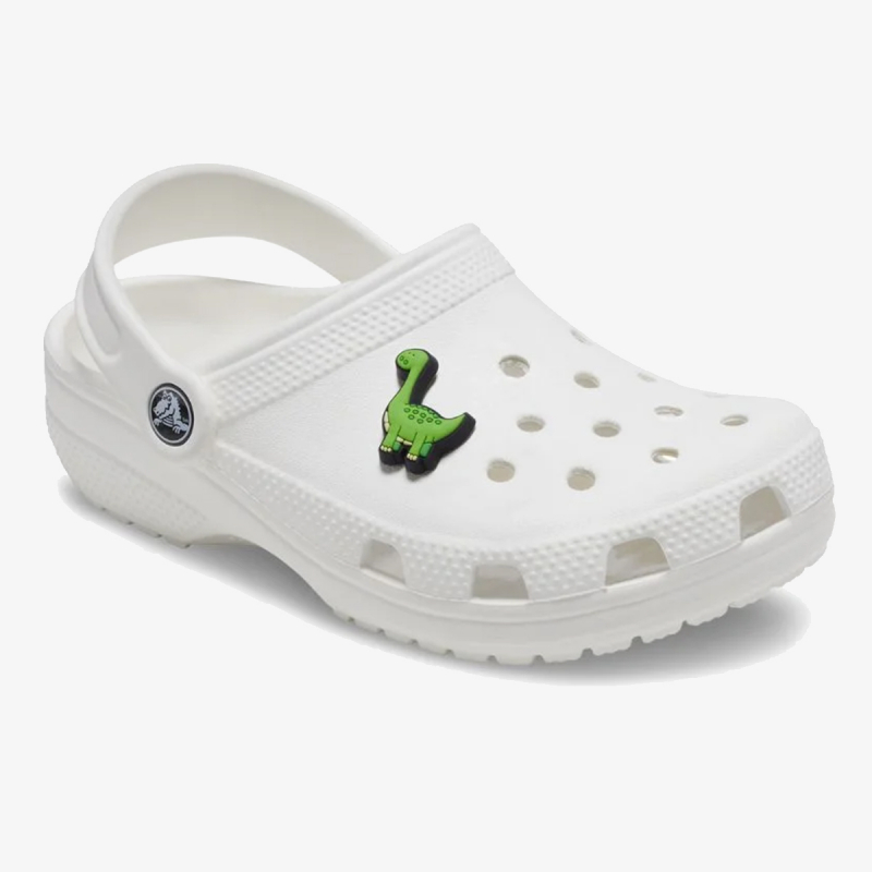 Crocs CROCS JIBBITZ / BOYS RULE GREEN DINO 