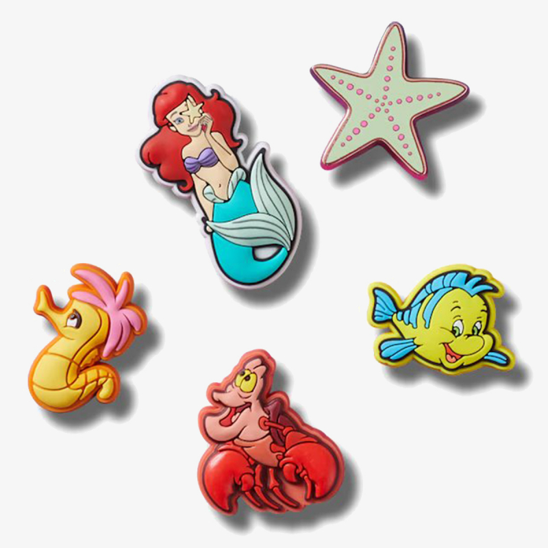 CROCS JIBBITZ / PRINCESS ARIEL 5PCK 