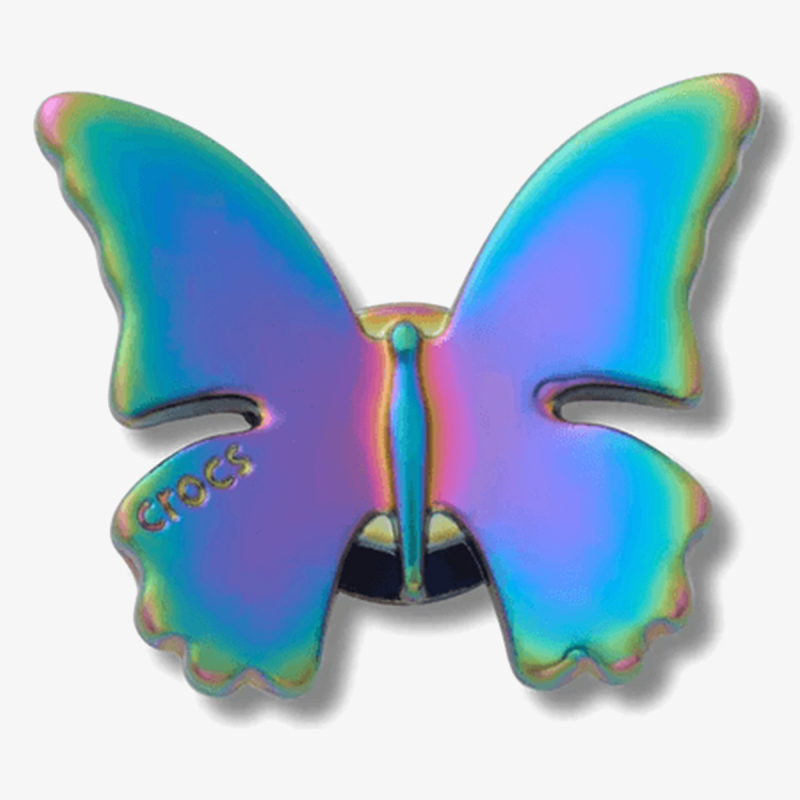Crocs JIBBITZ /  IRIDESCENT BUTTERFLY 