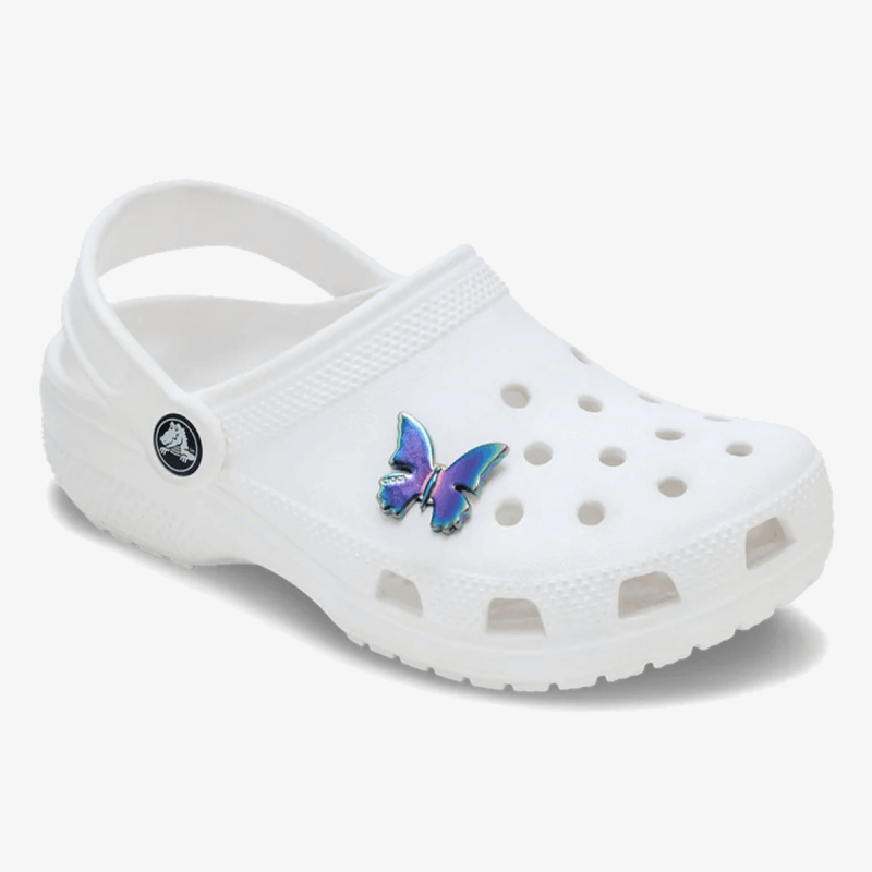 Crocs JIBBITZ /  IRIDESCENT BUTTERFLY 
