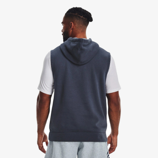 UNDER ARMOUR CURRY FLEECE SLVLS HOODIE-GRY 