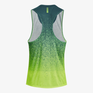UNDER ARMOUR UA RUSH CICADA SINGLET-GRN 