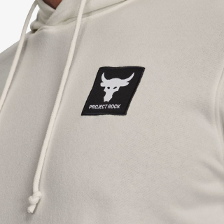 UNDER ARMOUR PJT ROCK TERRY HOODIE-WHT 