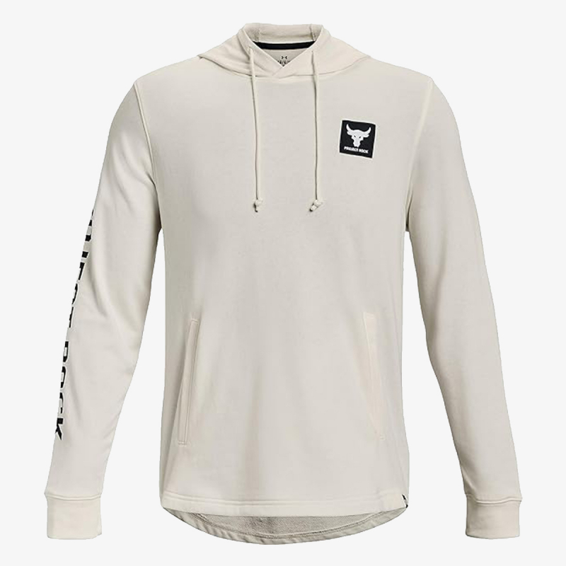 Under Armour PJT ROCK TERRY HOODIE-WHT 