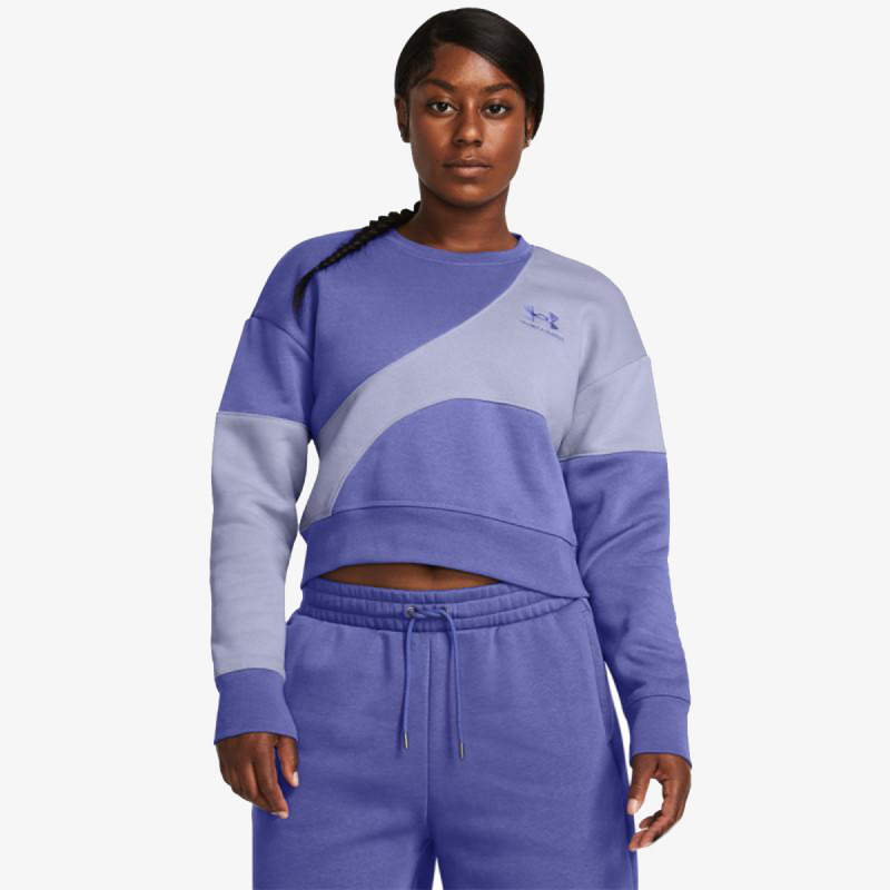 Under Armour ESSENTIAL FLEECE CROP CREW 