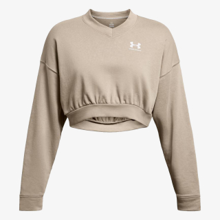 Under Armour UA RIVAL TERRY OS CROP CRW 