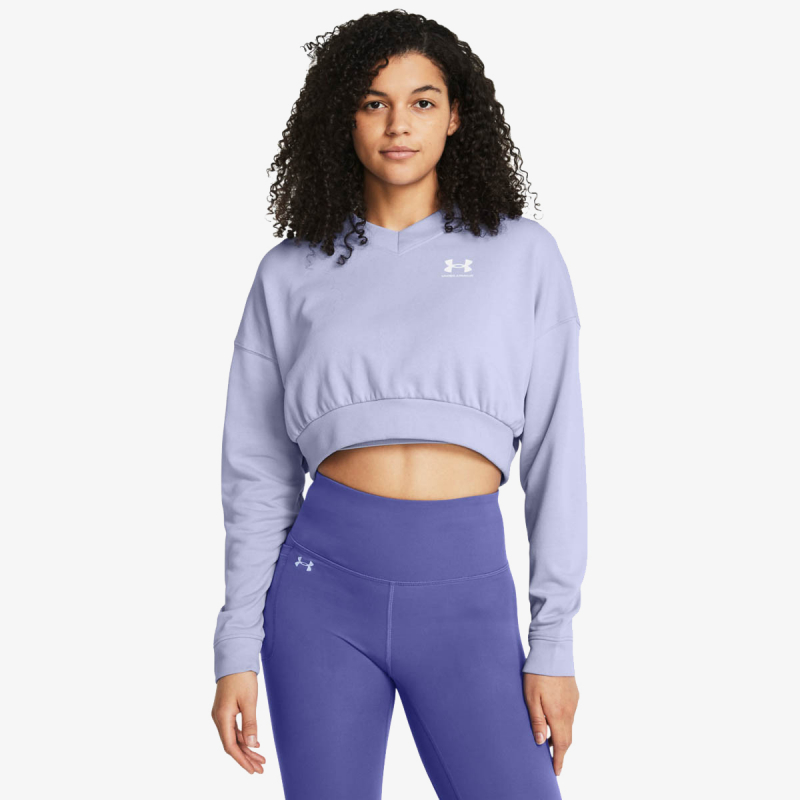 Under Armour UA RIVAL TERRY OS CROP CRW 