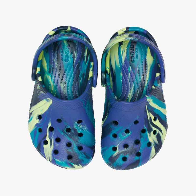 CROCS CLASSIC MARBLED KIDS CLOG 207464 