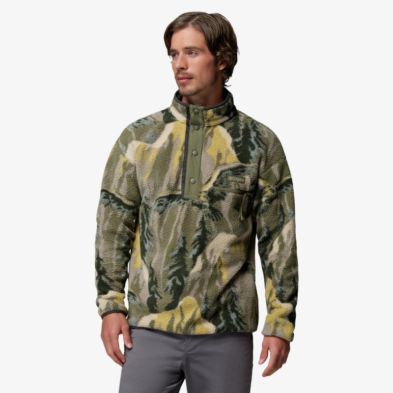 Columbia HELVETIA II PRINTED HALF SNAP FLEECE 