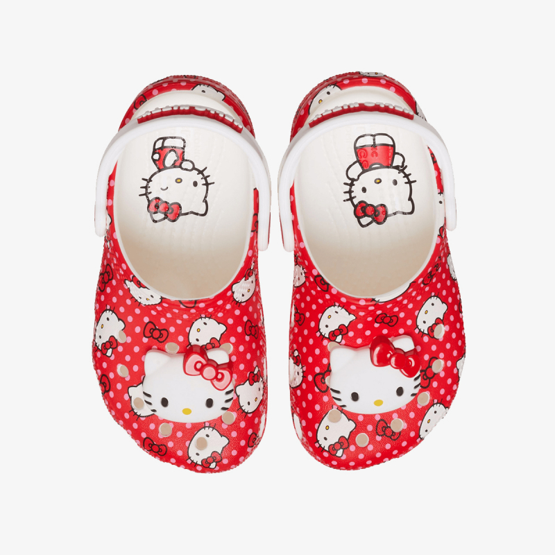 Crocs CROCS CLASSIC HELLO KITTY RED CLOG T 210577 