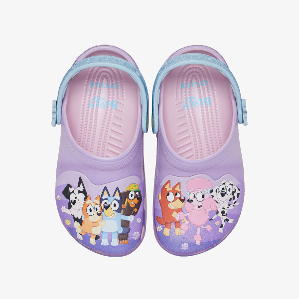 Crocs CROCS CLASSIC BLUEY MULTI PINK CLOG T  212370 