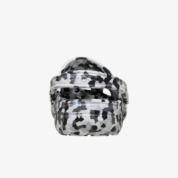 CLASSIC CONFETTI CLOG BLK/WHI 