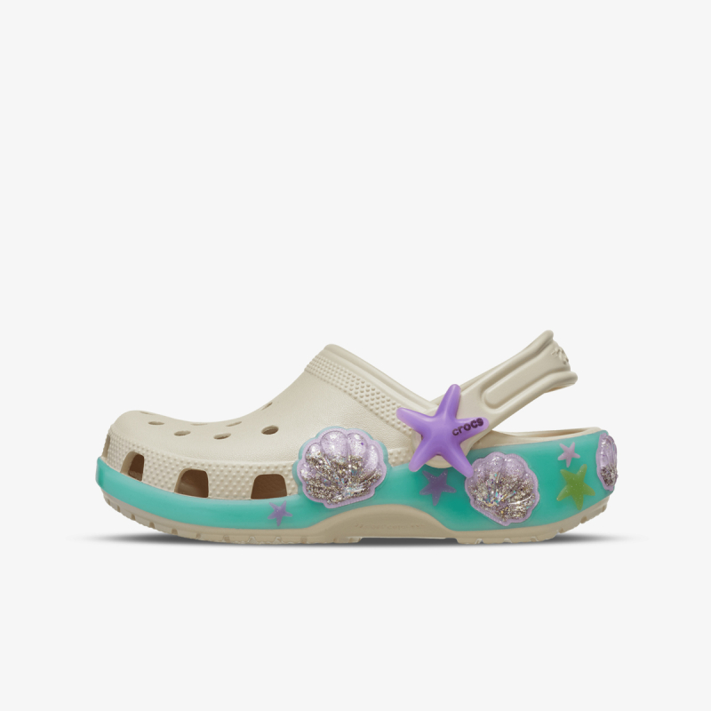 CROCS CLASSIC SEA SPARKLE SHAKER CLOG K  213273 