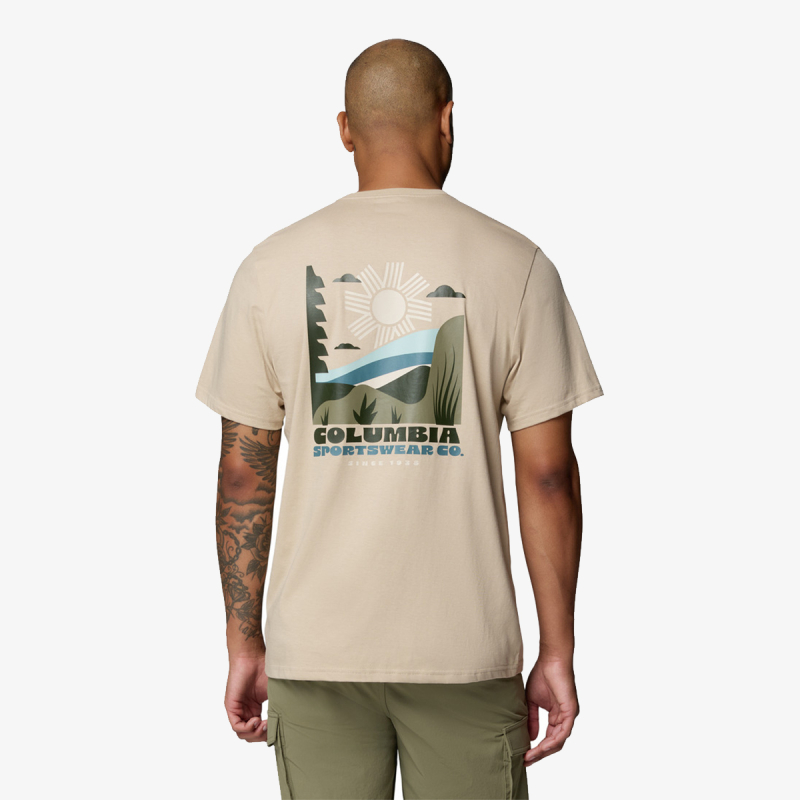 CSC OUTDOOR BACK GRAPHIC TEE 