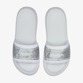 PUMA PUMA KARMEN SLIDE SPACE METALLICS 