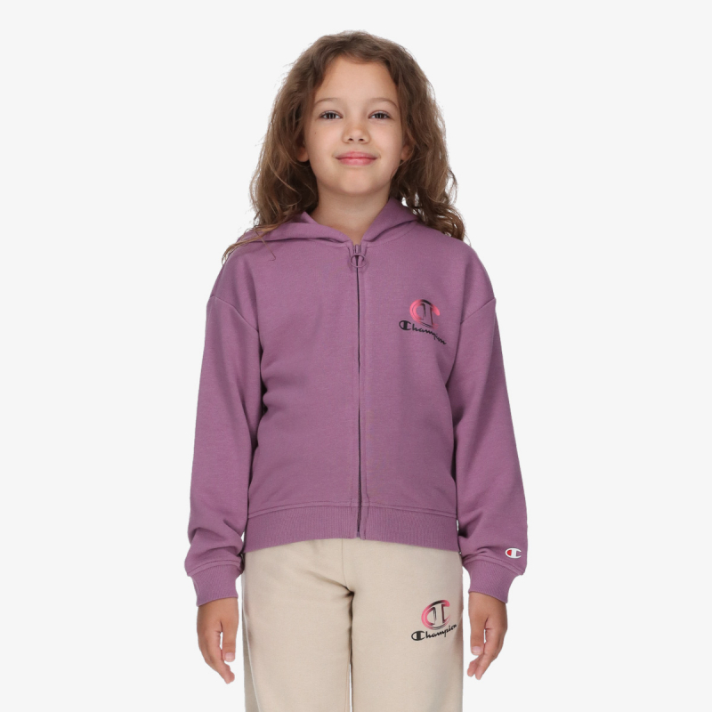 Champion HOODED FULL ZIP SWEATSHIRT 