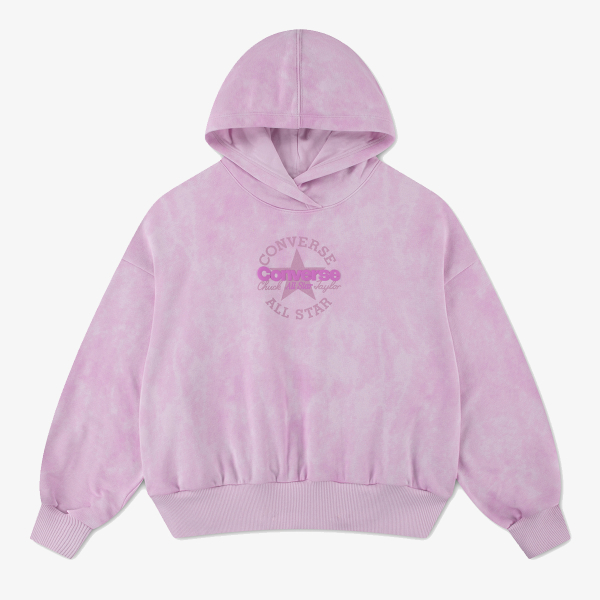 CNVG PRINTED WASH RELAXED HOOD 