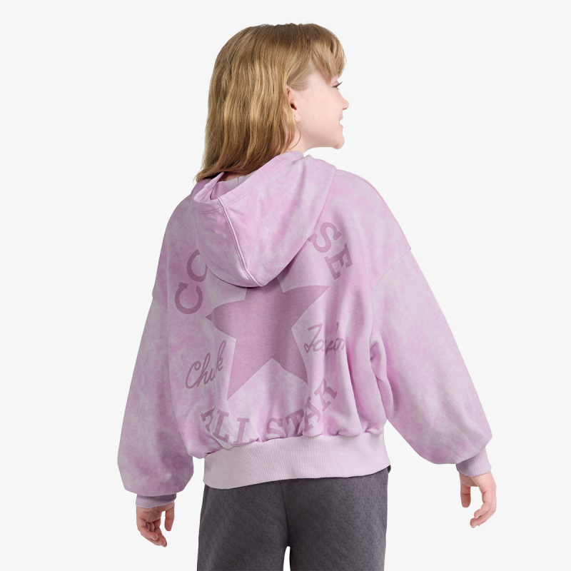 CNVG PRINTED WASH RELAXED HOOD 
