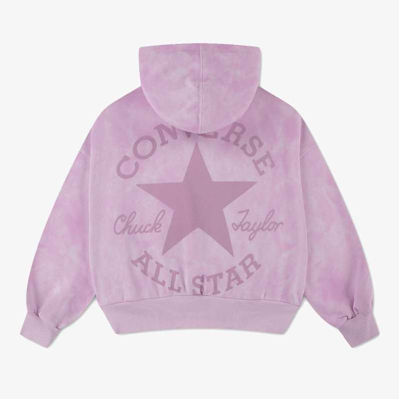 CNVG PRINTED WASH RELAXED HOOD 