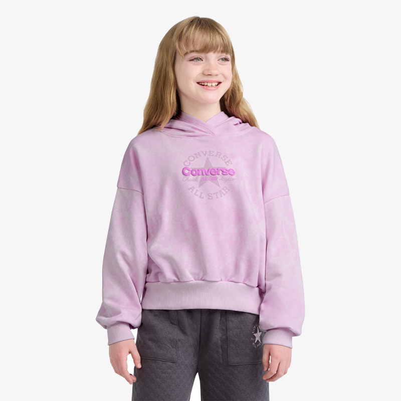 CNVG PRINTED WASH RELAXED HOOD 
