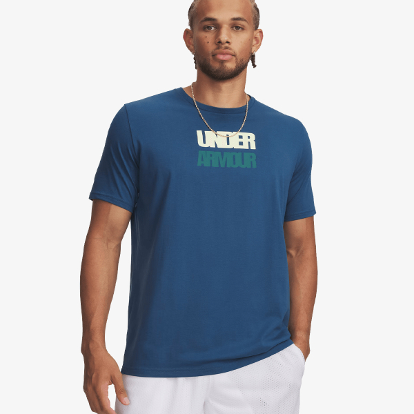UA M BLOCK LOGO SS 