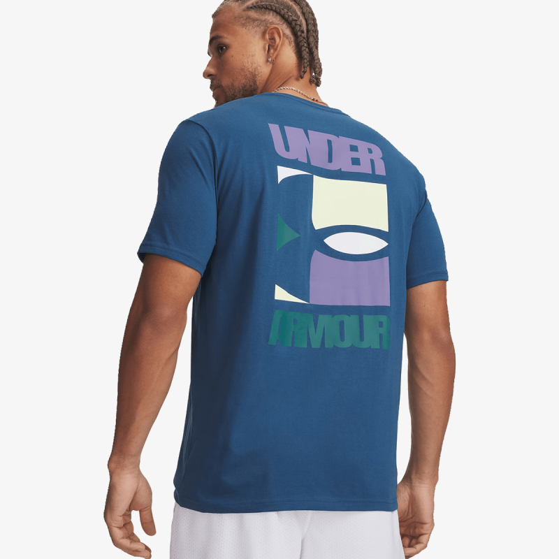 UA M BLOCK LOGO SS 