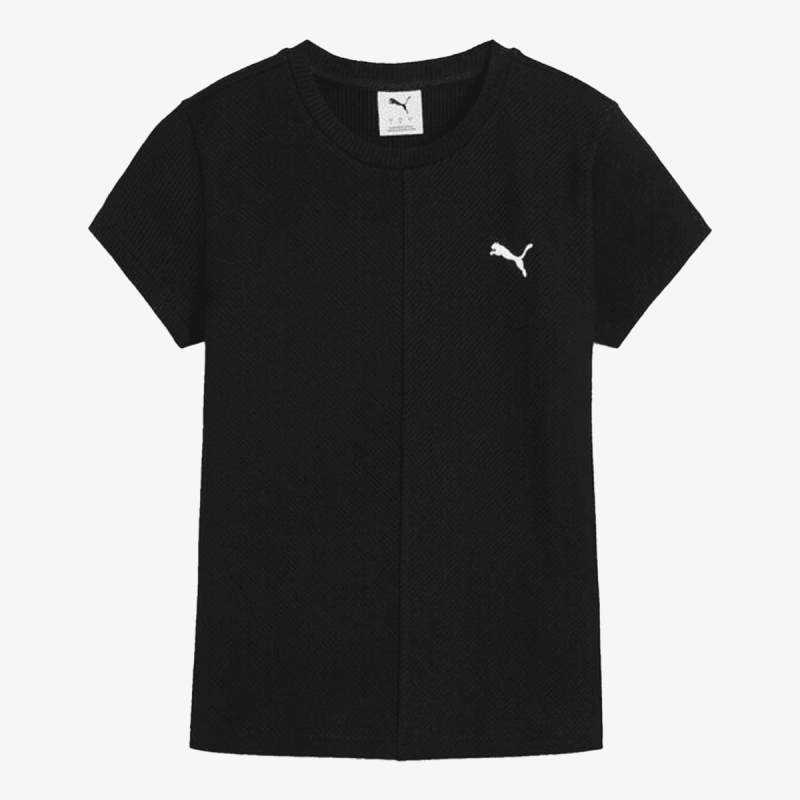 Puma PUMA WARDROBE ESS RIBBED SLIM TEE 