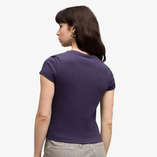 Puma PUMA WARDROBE ESS RIBBED SLIM TEE 