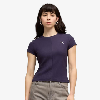 Puma PUMA WARDROBE ESS RIBBED SLIM TEE 