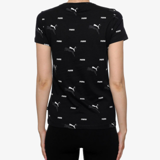 PUMA PUMA ESS+ LOGO POWER AOP TEE 
