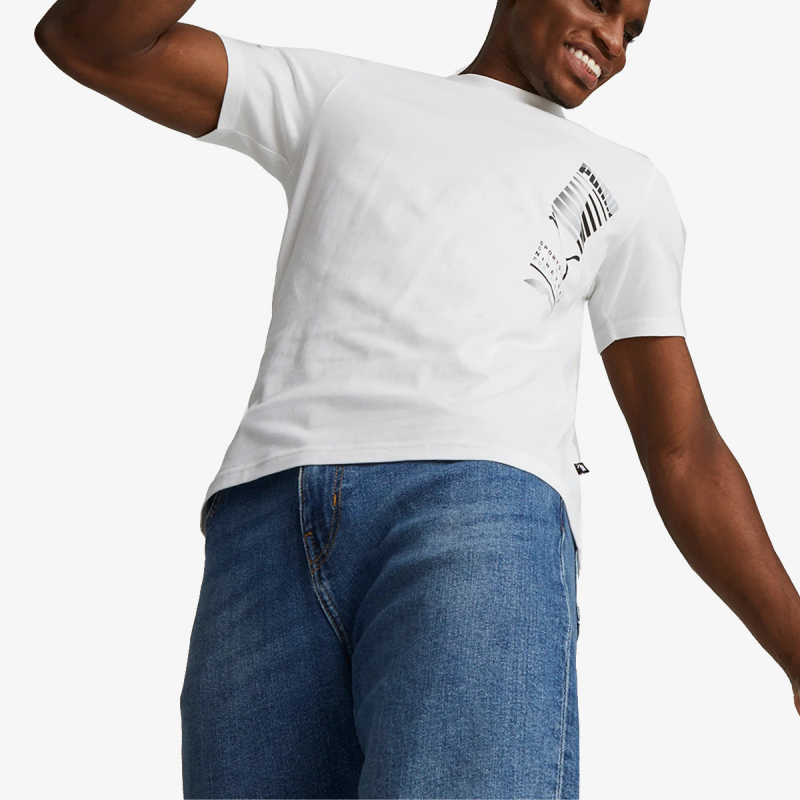 Puma GRAPHICS MULTICOLOR TEE 