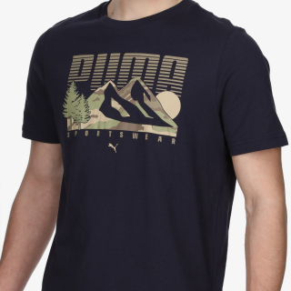 Puma PUMA GRAPHICS MOUNTAIN TEE 