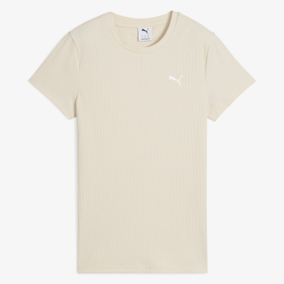 Puma PUMA ESS ELEVATED RIB TEE 