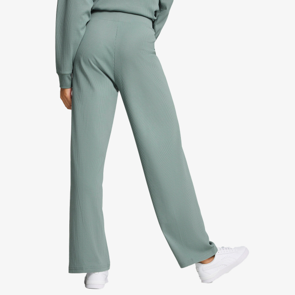 Puma PUMA ESS ELEVATED HIGHWAIST STRAIGHT LEG RIB PANT 